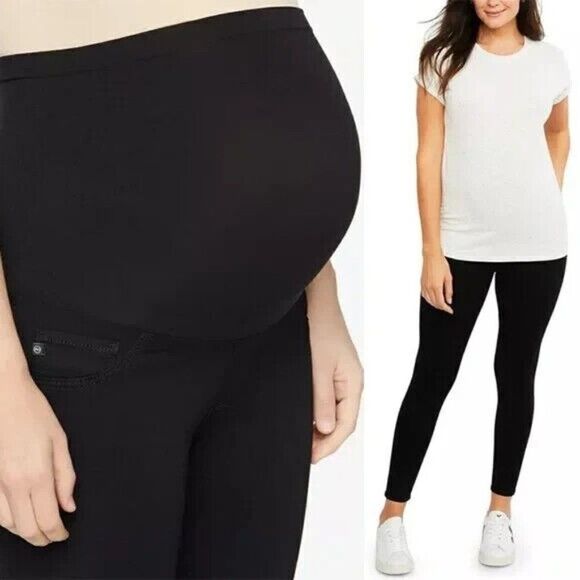 AG Adriano Goldschmied Secret Fit Belly Skinny Legging Ankle Maternity Jeans 27 - Picture 1 of 15